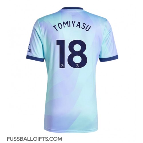 Arsenal Takehiro Tomiyasu #18 Fußballbekleidung 3rd trikot 2024-25 Kurzarm